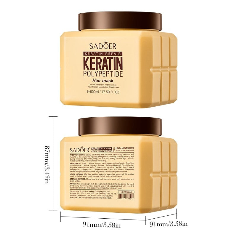 Sadoer Keratin Polypeptide Hair Mask 500ml